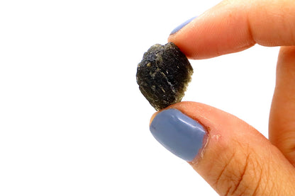 Raw Moldavite From Czech Republic-Portals and Palms- Crystal Healing, Reiki Healing, Crystals for beginners