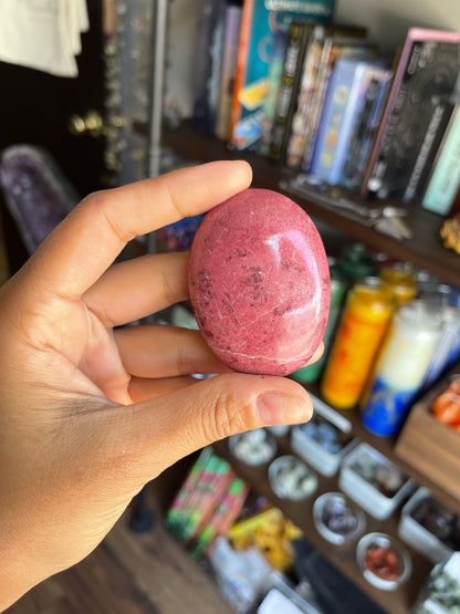 Thulite Palm Stones - Portals and Palms