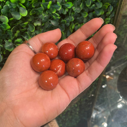 Red Jasper Mini Spheres