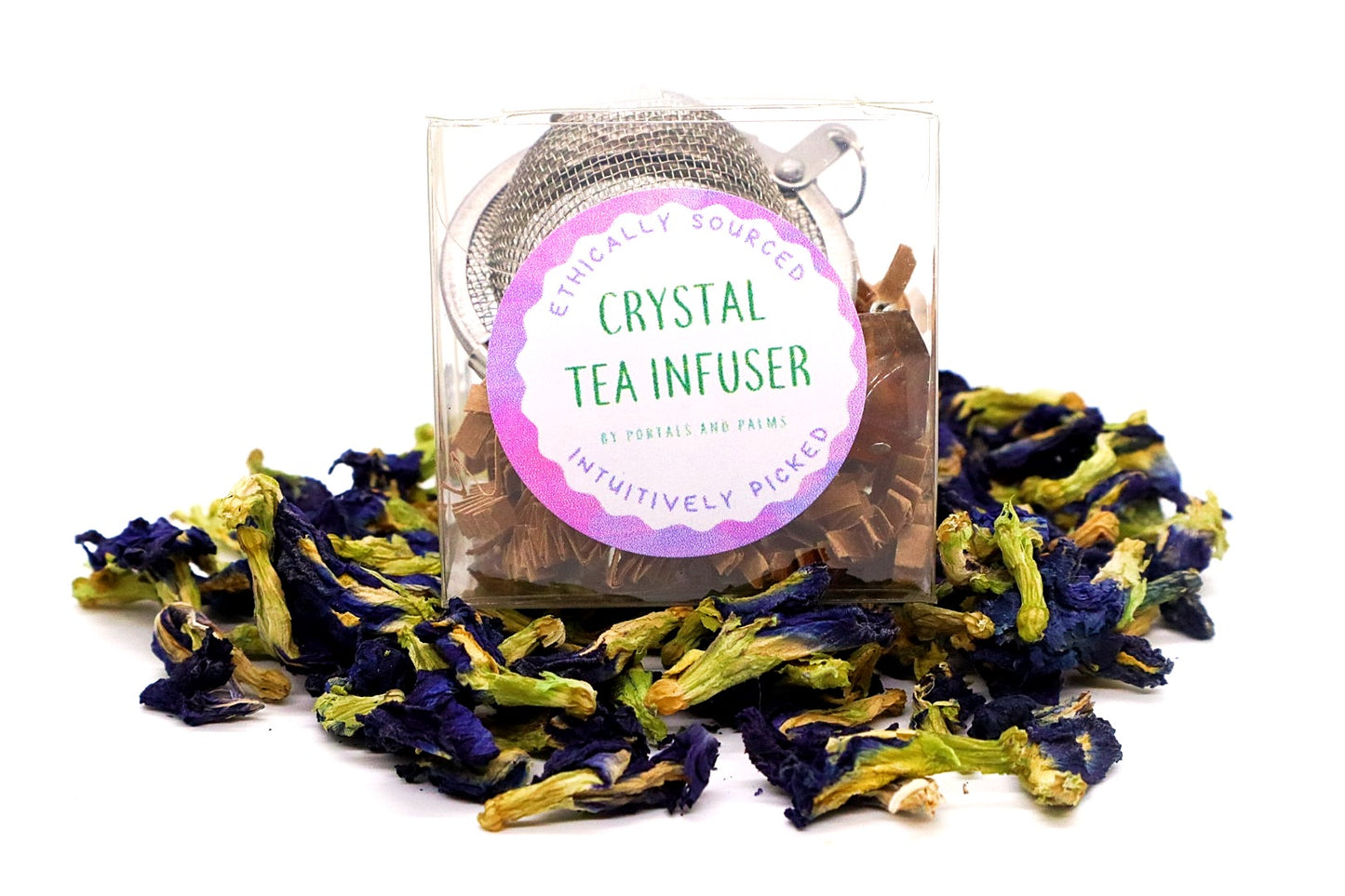 Crystal Tea Infuser - Portals and Palms