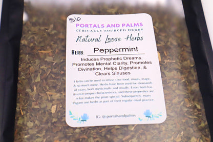 Peppermint Leaf USDA Dried Herb